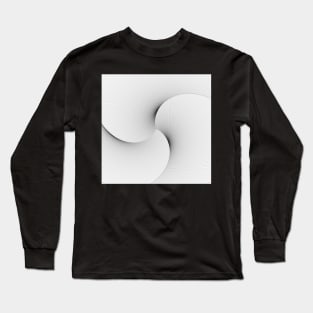 Rotated & Scaled Triangles 001 Long Sleeve T-Shirt